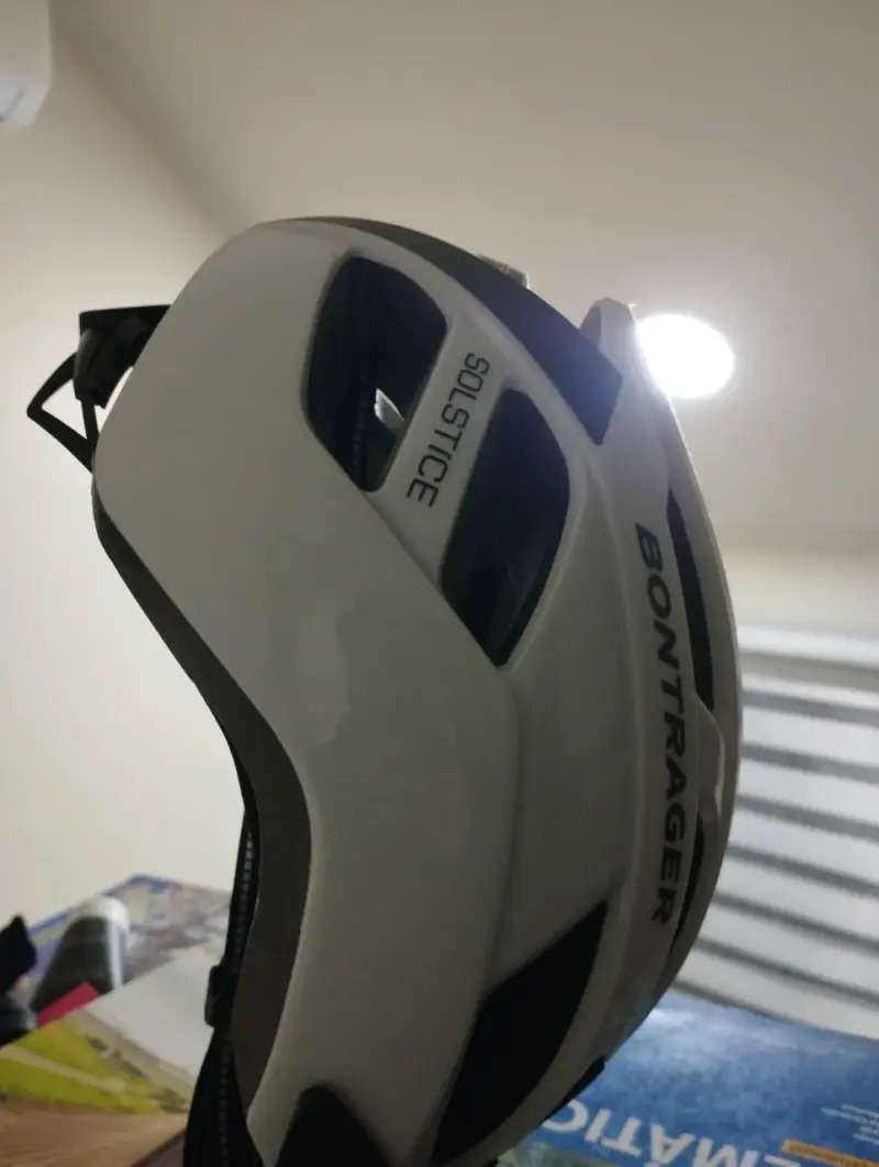 Casco blanco bicicleta o scooter - 3