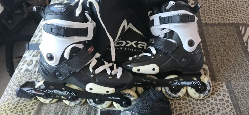 Patines Seba FRX 80 (Impecables) + Bolso Roxa + Pr - 2