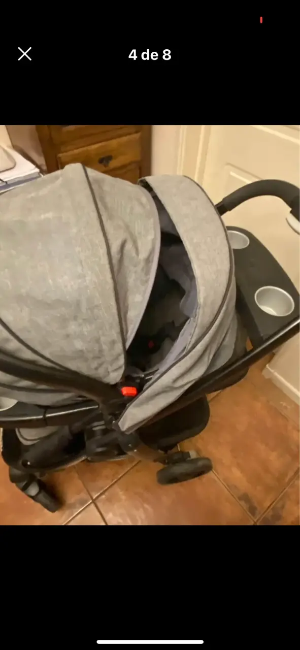 Coche Graco modest con huevito y base para auto . - 2