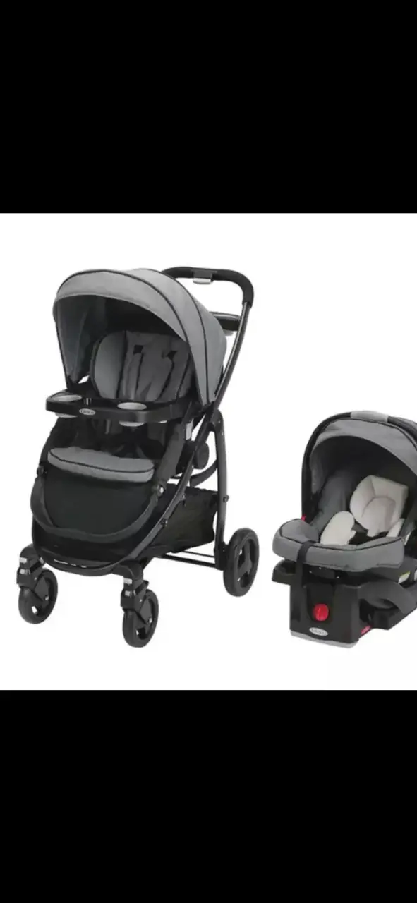 Coche Graco modest con huevito y base para auto . - 4