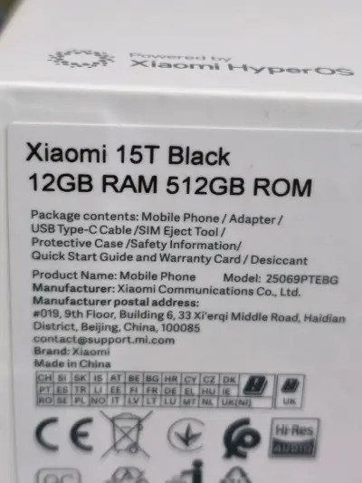 Xiaomi 15T Black - miniatura 2