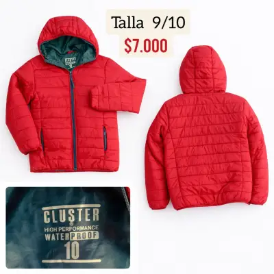 CHAQUETA WATERPROF NIÑO TALLA 10 - miniatura 1
