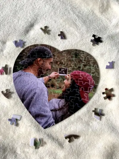 Rompecabezas de forma de ♥️ - miniatura 2