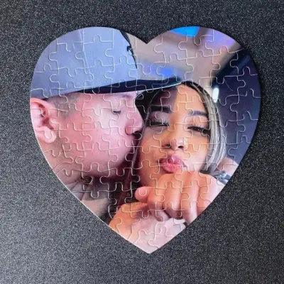 Rompecabezas de forma de ♥️ - miniatura 3