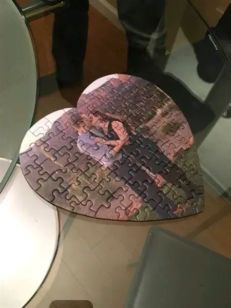 Rompecabezas de forma de ♥️ - 5