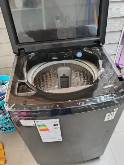Lavadora Samsung 21Kg modelo WA80F21S8B AI wash - miniatura 4