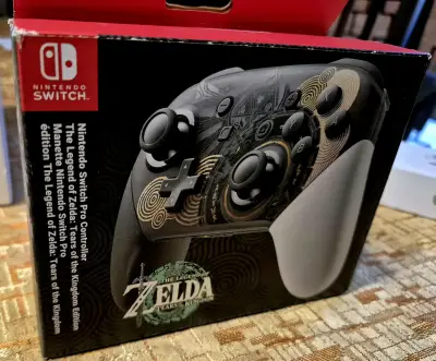 Control Pro Original Nuevo Nintendo Switch Zelda - miniatura 2