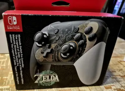 Control Pro Original Nuevo Nintendo Switch Zelda - miniatura 3