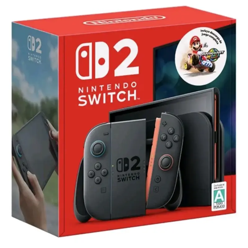 Nintendo Switch 2 Nueva + Mario Kart World - 2