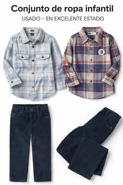 Conjunto NIÑO ropa infantil Talla 8 - miniatura 1