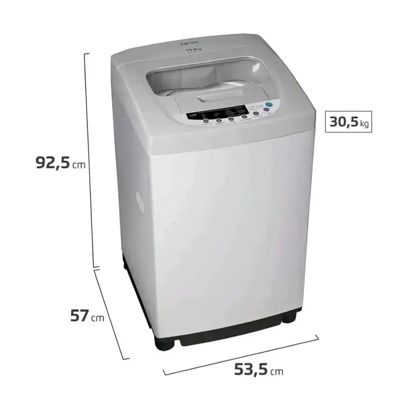 Lavadora fensa 11,5kg - 2