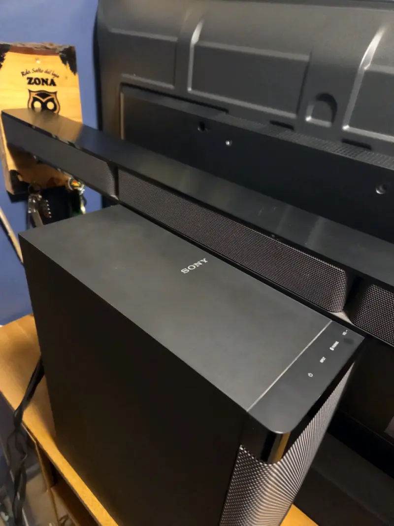 Soundbar Sony con subwoofer