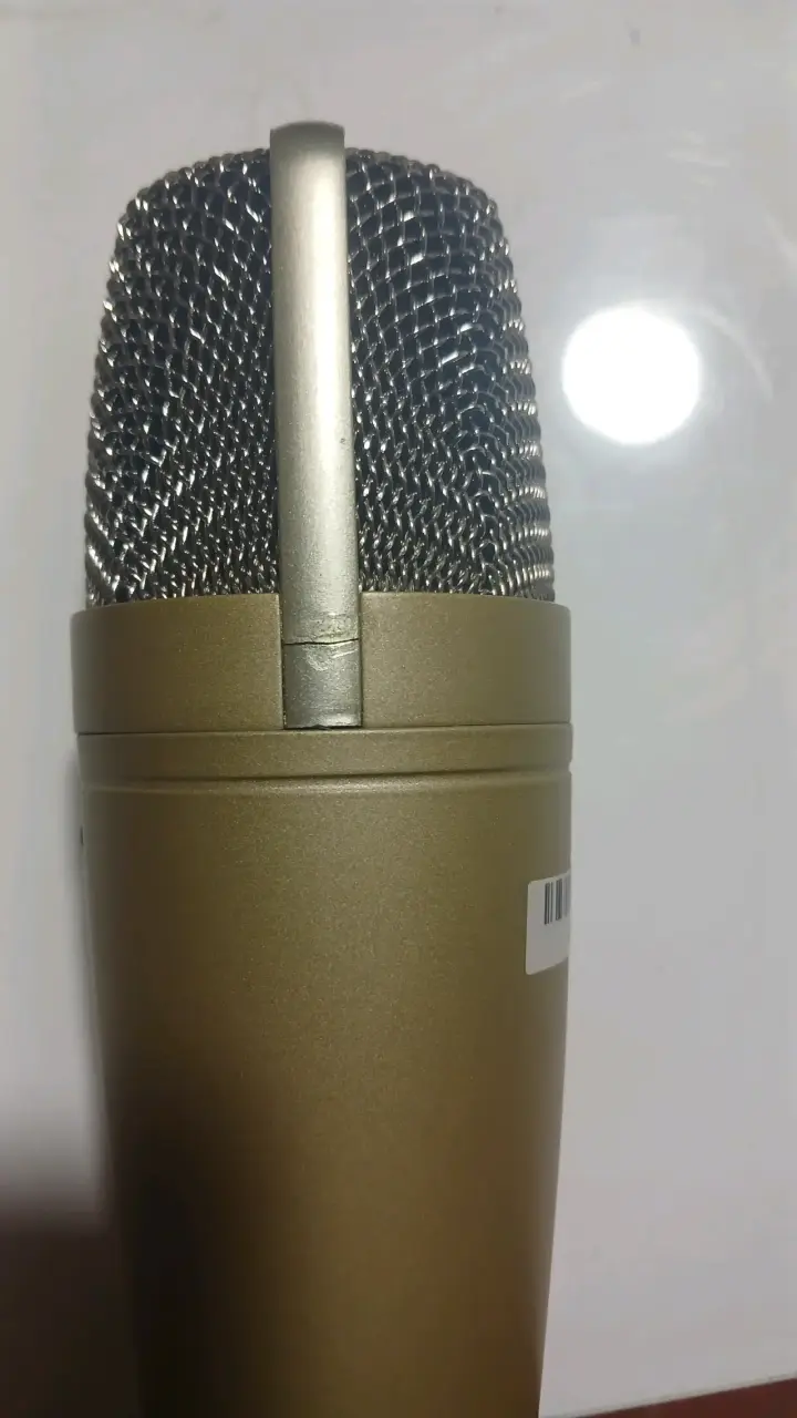 ATRIL DE MICROFONO, CON MICROFONO INCLUIDO Y ANTIP - 6