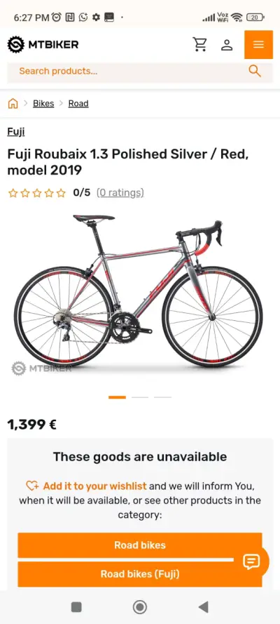 FUJI robubaix A6.  1.3 - miniatura 6