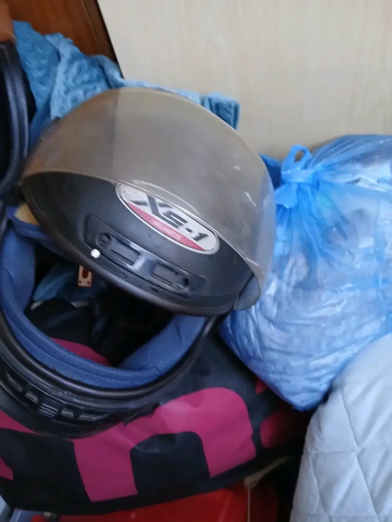 Casco Motociclista Talla M - 1