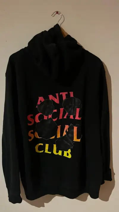 Poleron anti social social club - miniatura 2