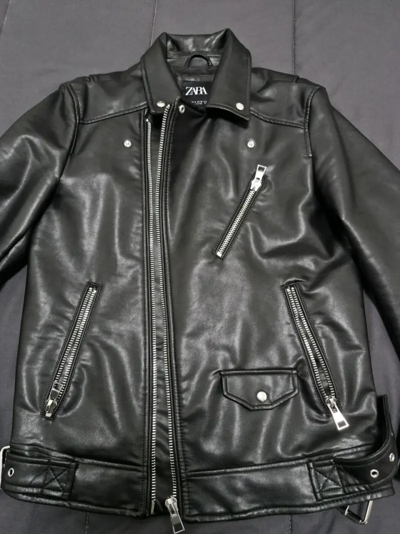 chaqueta zara biker S - 2