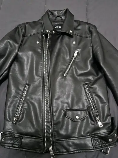 chaqueta zara biker S - miniatura 2