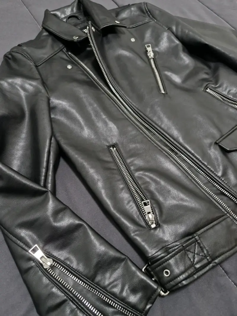 chaqueta zara biker S - 3