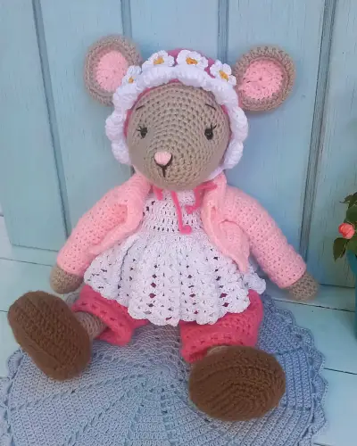 Ratoncita de lana - miniatura 2