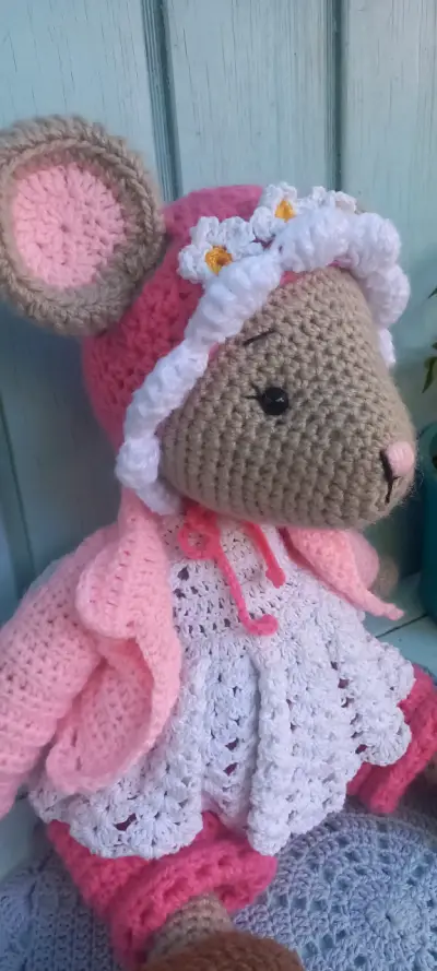 Ratoncita de lana - miniatura 3