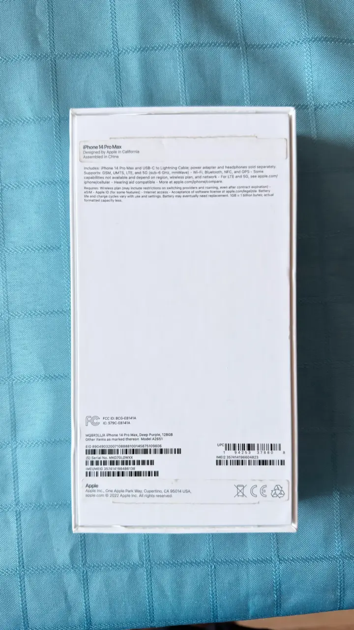 Iphone 14 Pro Max 128gb - Deep Purple - 4