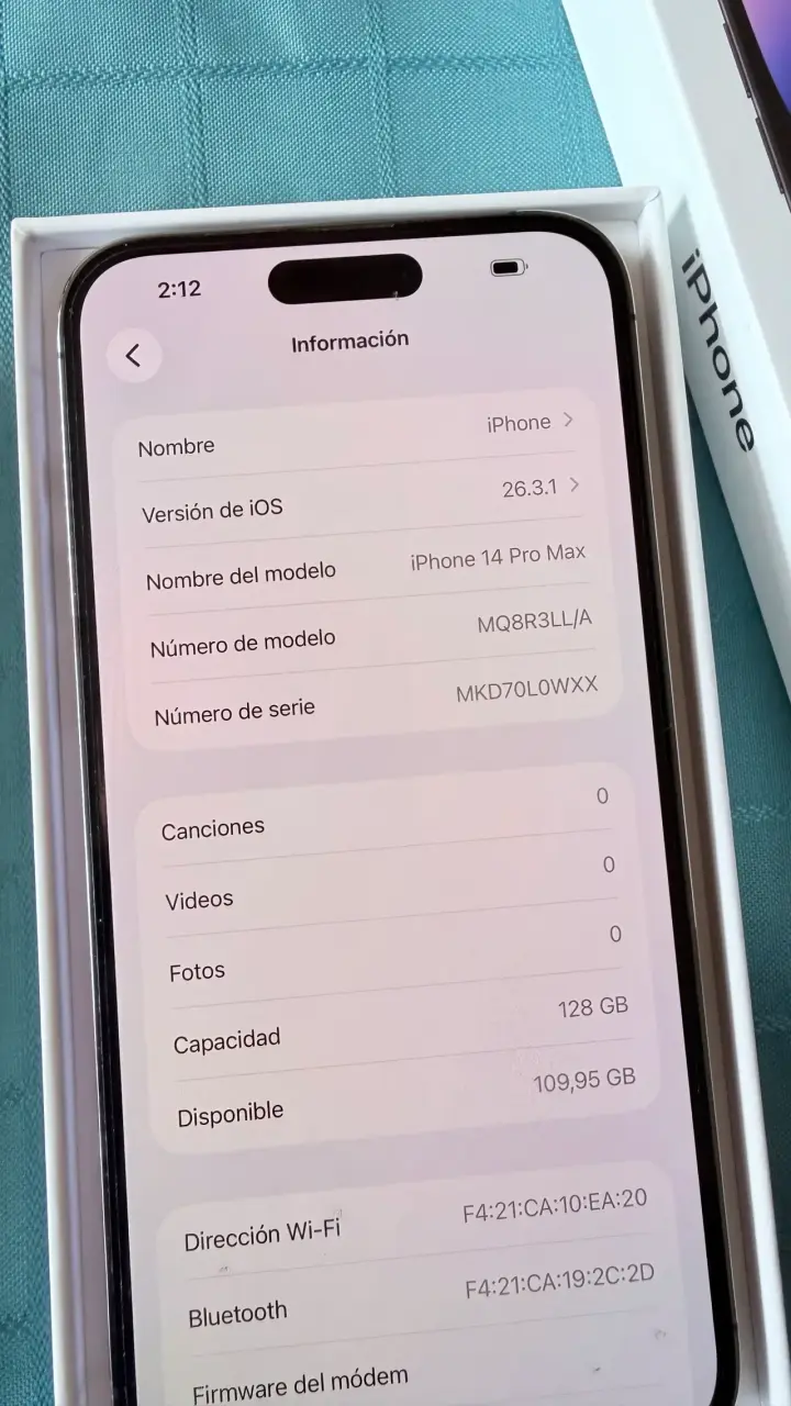 Iphone 14 Pro Max 128gb - Deep Purple - 5