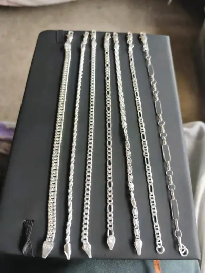 Pulseras de plata 925. - miniatura 1