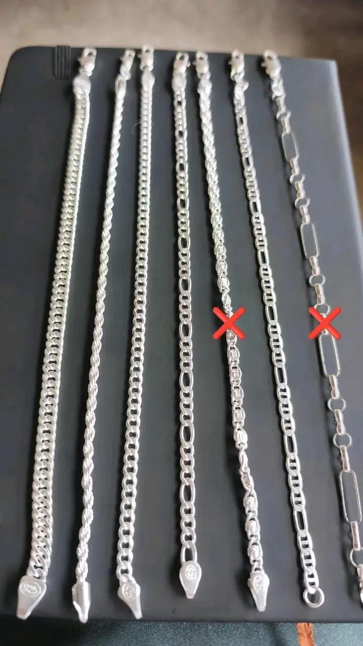 Pulseras de plata 925. - 2