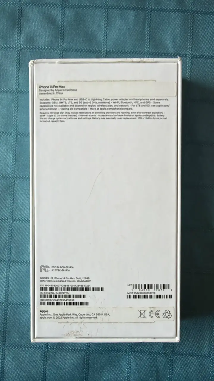 Iphone 14 Pro Max 128 gb - Dorado - 5