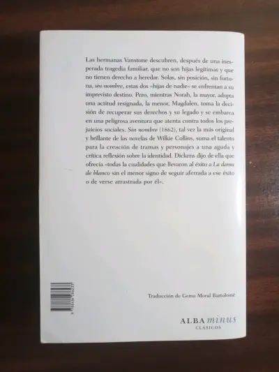 Sin Nombre, Wilkie Collins. Libro usado. - miniatura 2
