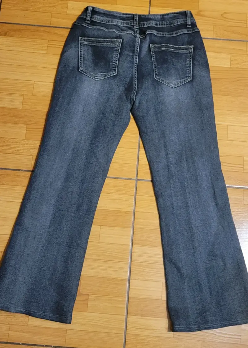 Pantalon Gris oscuro Romwe - 3