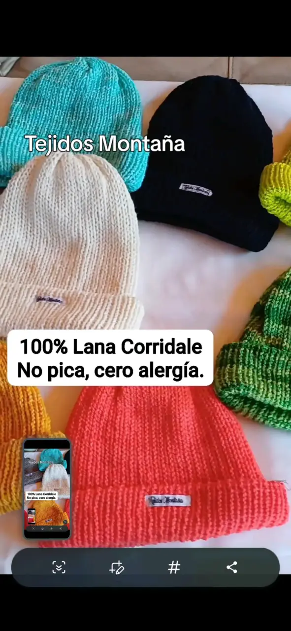 Tejidos 100% lana cada diseño unico - 6