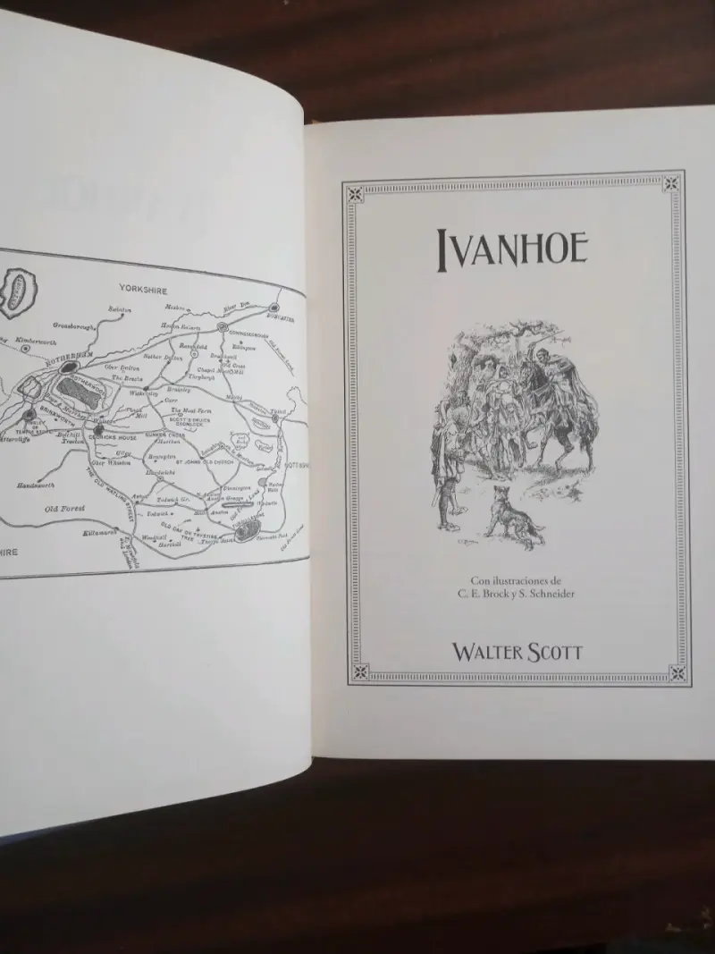 Ivanhoe, Walter Scott. Libro usado. - 4