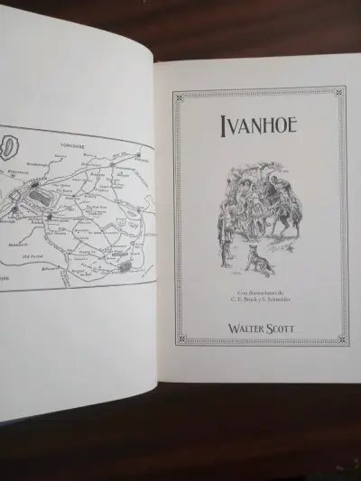 Ivanhoe, Walter Scott. Libro usado. - miniatura 4
