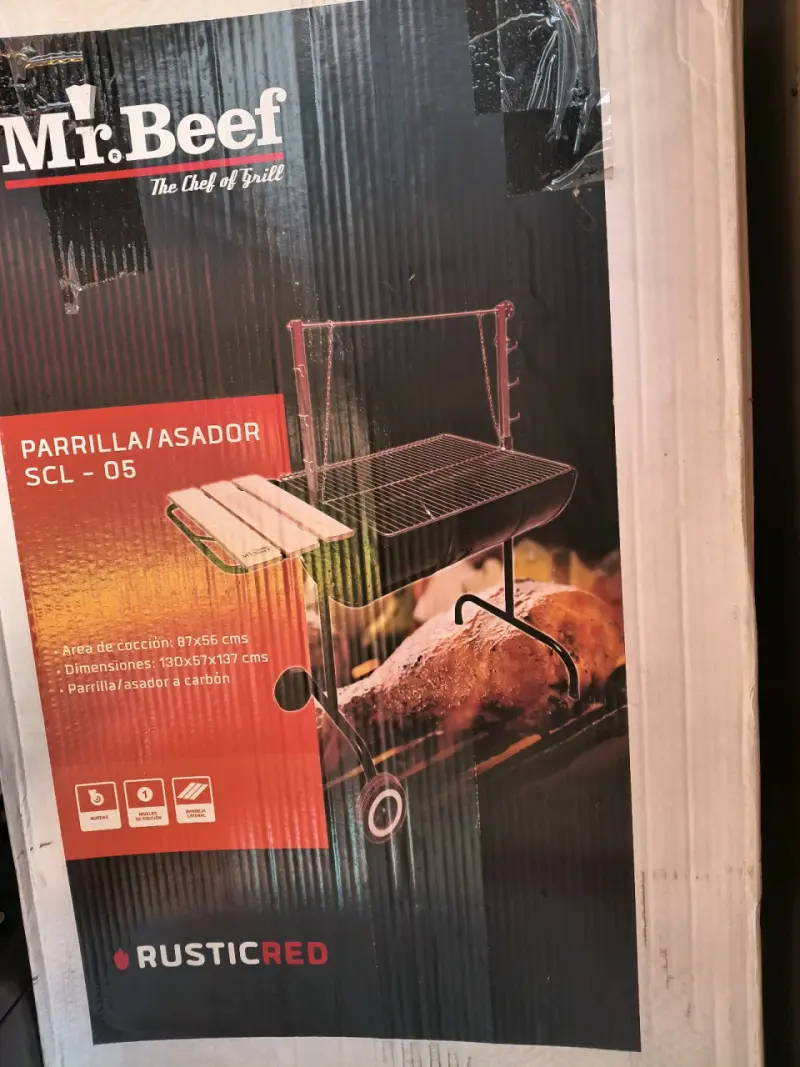 Vendo parrilla MR BEEF nueva - 1