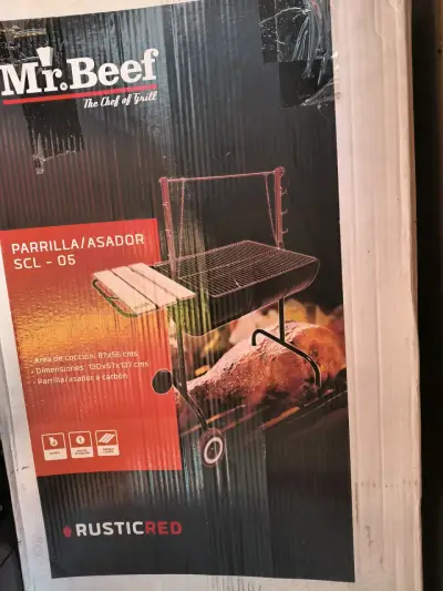 Vendo parrilla MR BEEF nueva - miniatura 1