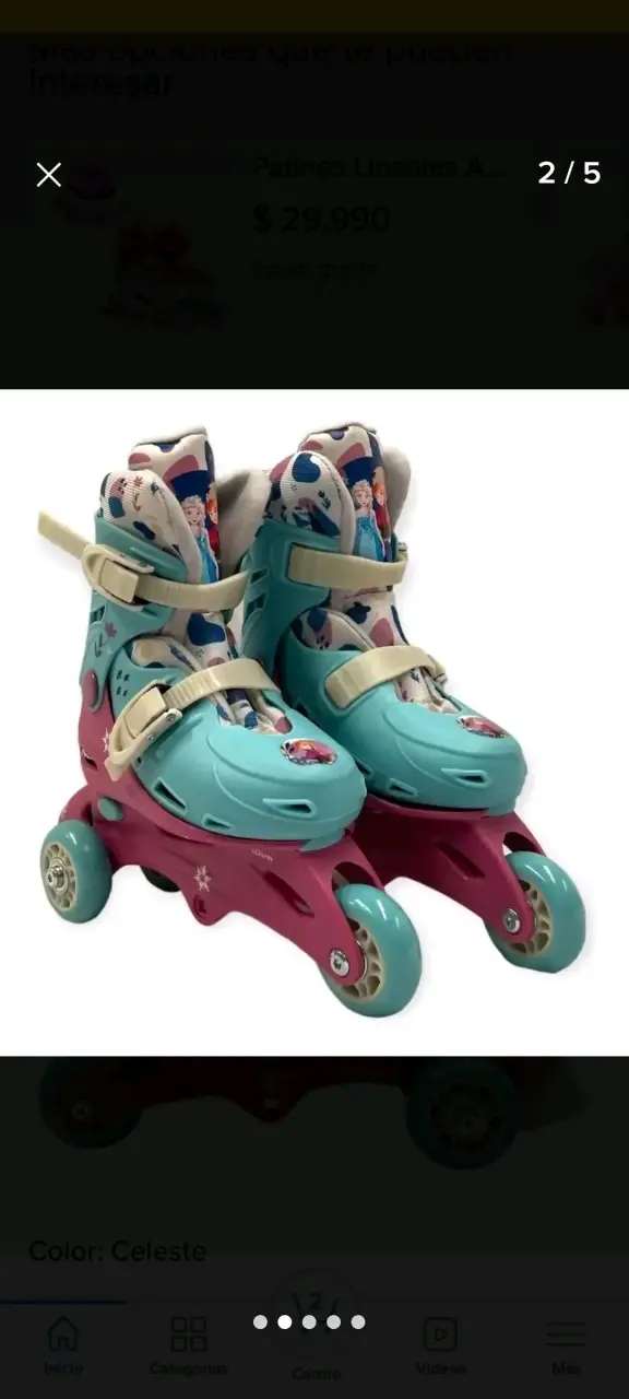 Patines frozen - 1