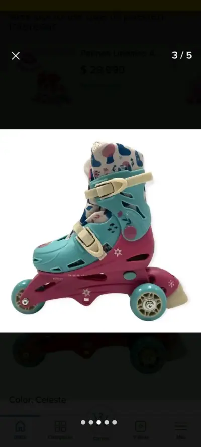 Patines frozen - miniatura 2
