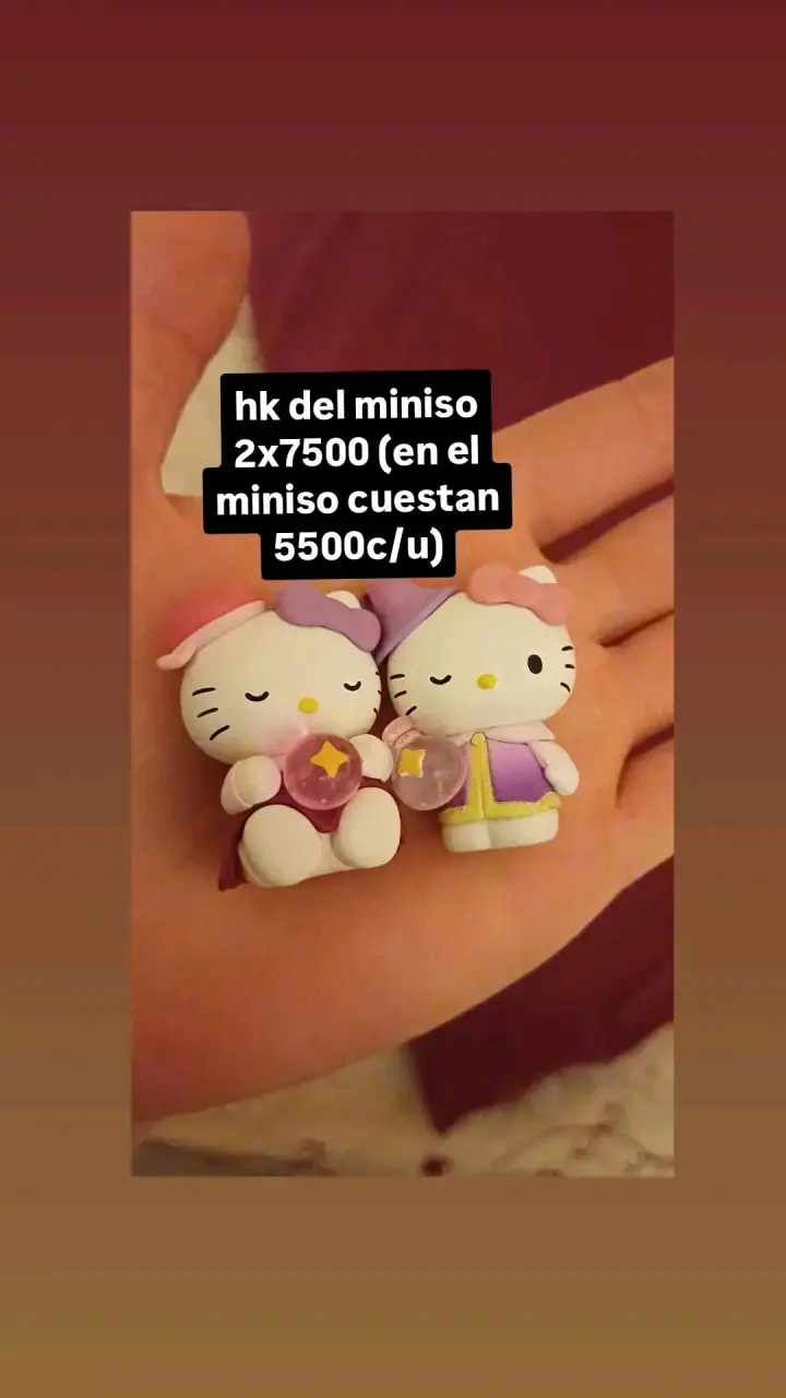 figuras hello kitry originales sanrio miniso
