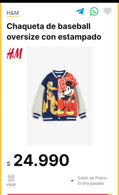 Poleron Mickey mouse - miniatura 2
