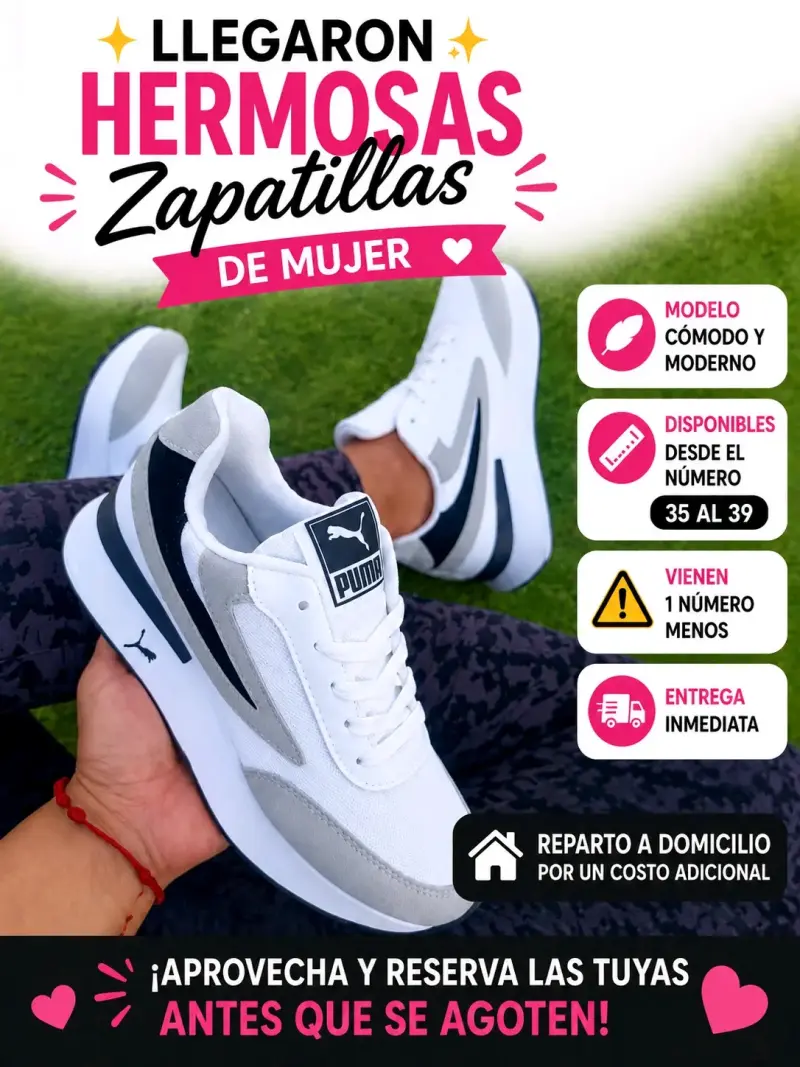 Zapatillas de mujer - 1