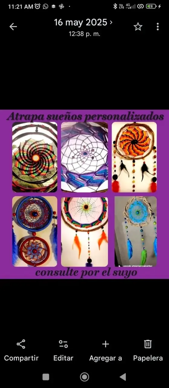 Atrapa sueños personalizados - 1