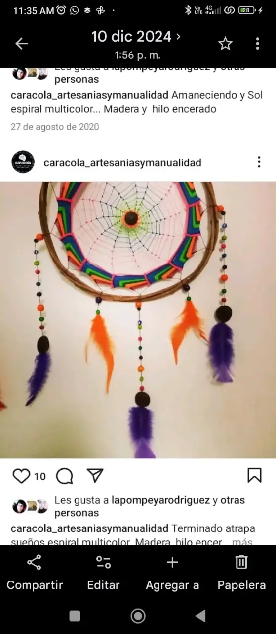 Atrapa sueños personalizados - 2