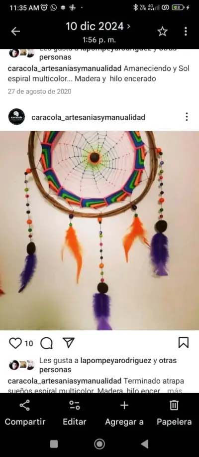 Atrapa sueños personalizados - miniatura 2