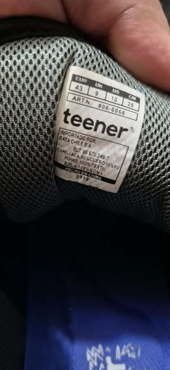 Zapatillas Teener hombre - 4