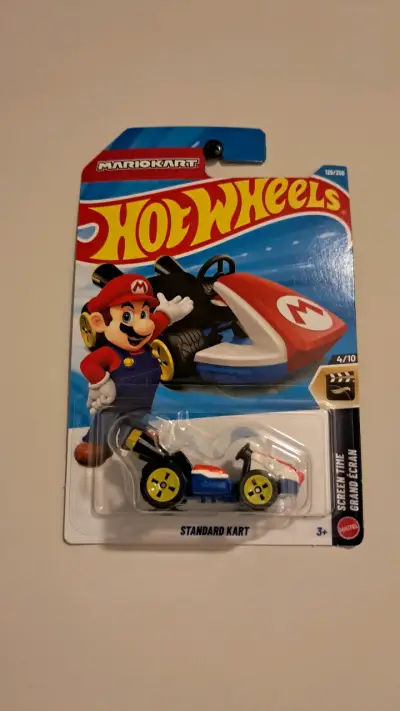 HotWeels de mario Standard Kart - miniatura 1