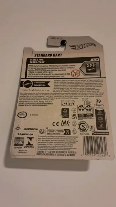 HotWeels de mario Standard Kart - miniatura 2