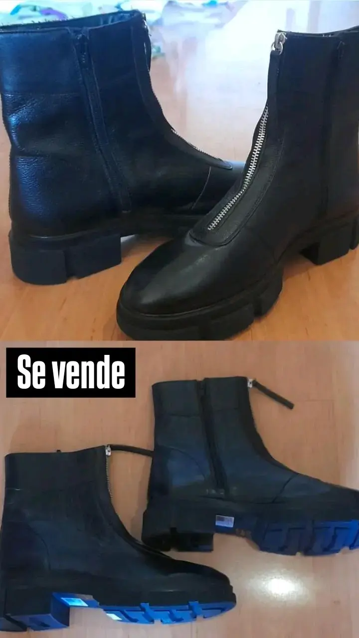 Botín nuevo 100% cuero marca Dune London - 1
