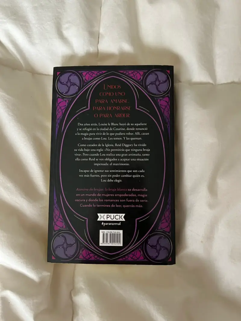 libro Asesino de brujas - 2
